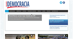 Desktop Screenshot of hagamosdemocracia.org.ni