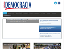 Tablet Screenshot of hagamosdemocracia.org.ni